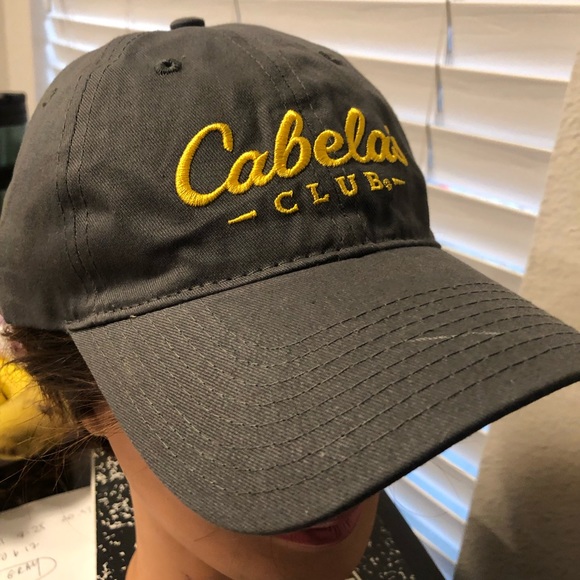 Cabela's Strapback Embroidered Baseball Hat Cap Green One Size Adjustable - Picture 11 of 11